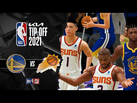 Nba 2k22 Mobile Arcade | With Commentary Edit - Suns vs Warriors simulation