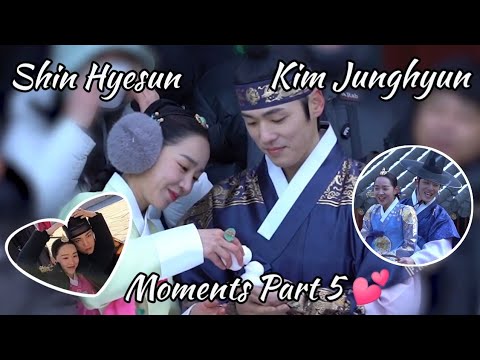 Shin Hyesun x Kim Junghyun Cute and Playful Moments Part 5