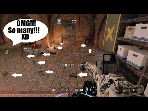 Infinity CLAYMORE MINES! Rainbow 6 Siege.