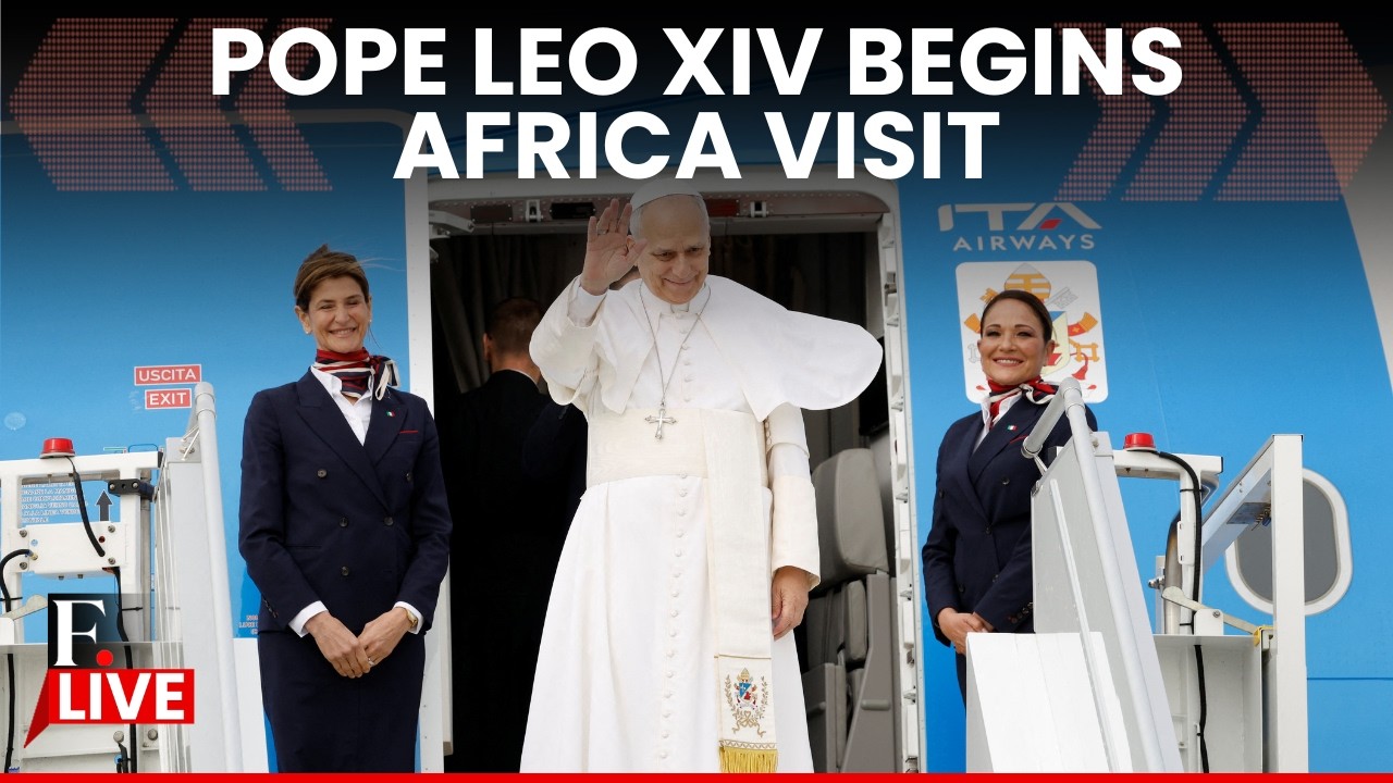 LIVE: Pope Leo XIV Arrives in Algeria on First Africa Tour as Pontiff | N18G