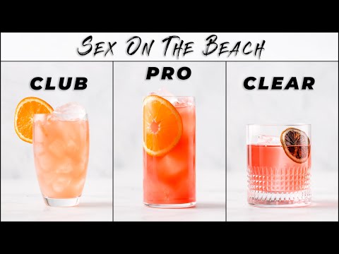Sex on the Beach Club Style – Truffle on the Rocks