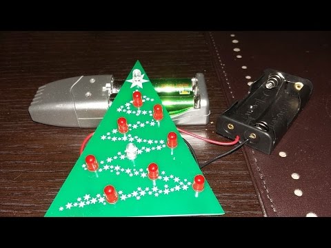 AVT choinka / AVT DIY Christmas tree