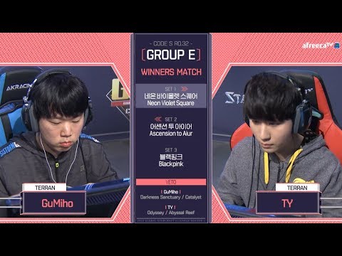 [2018 GSL Season 1]Code S Ro.32 Group E Match3 GuMiho vs TY
