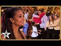 GOLDEN BUZZER act Chickenshed bring Alesha to tears! | Auditions | BGT 2023
