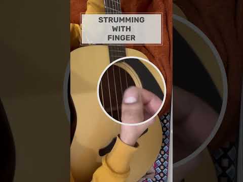 Finger Strumming #shorts #youtubeshorts