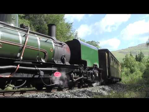 Garratt No143 at Coed Mawr on the Welsh Highland Railway