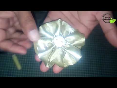 Fabric Flower/By Aneela Embroidery