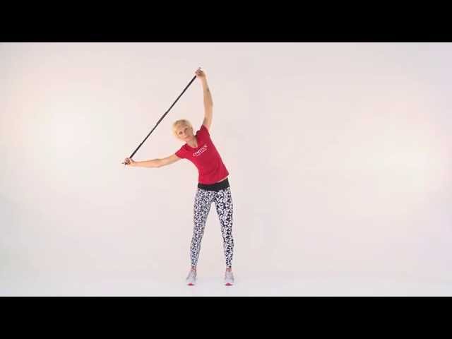 Vidéo teaser pour Stretching Stick - Lateral Flexion Stretch