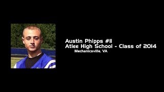 preview picture of video 'Austin Phipps - Atlee High School - Class of 2014 - Football Highlights 2013'