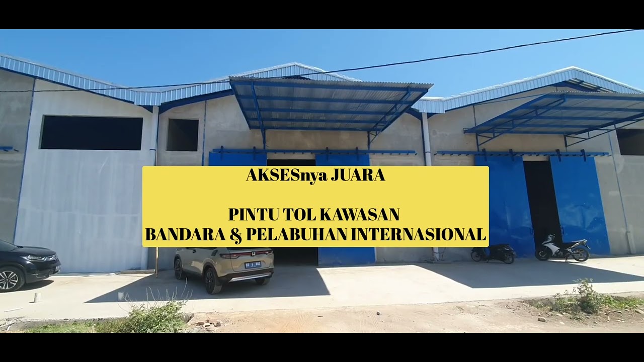 Gidang + Kantor Sudut Siap Pakai di Pergudangan Makassar Dekat Tol New Port dan Bandara Bebas Banjir