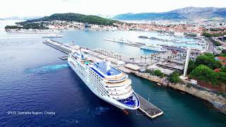 Split Croatia from above