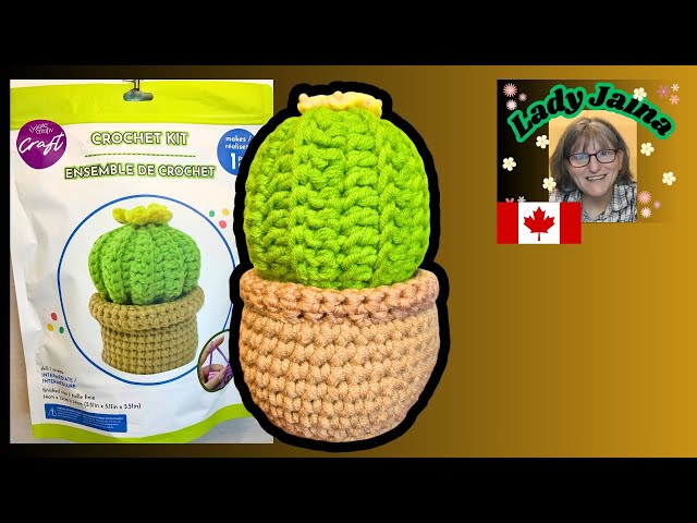 Vídeo relacionado con Crochet Kit de Manualidades para Adultos y adolescentes: Kit de crochet y Ganchillo Fácil para Crear Amigurumi - Ideal Principiantes, Todo Incluido en el Kit Para Hacer los 6 cactus.