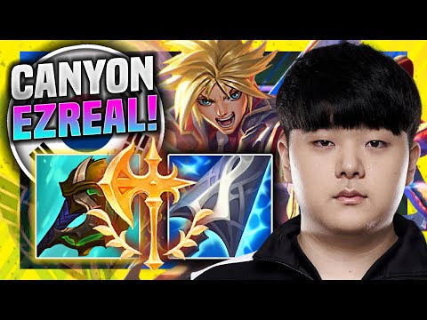 CANYON IS READY FOR EZREAL! - DK Canyon Plays Ezreal ADC vs Senna! | Season 11