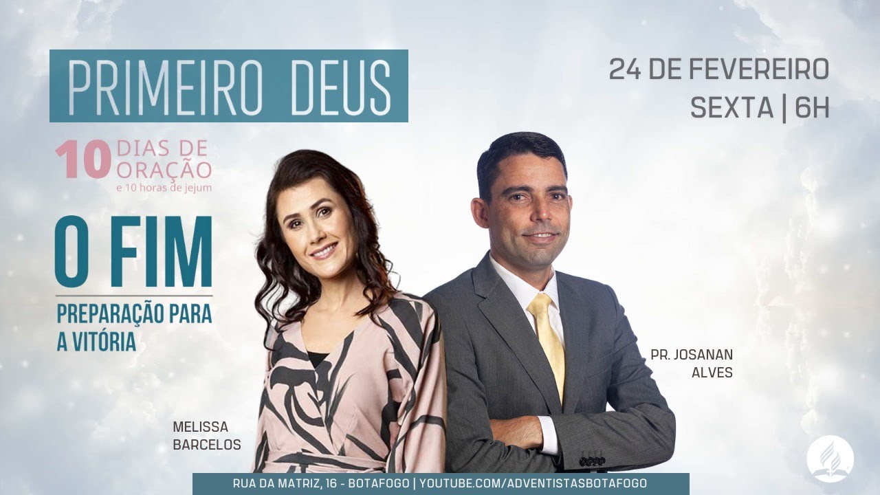 🔴 10 DIAS DE ORAÇÃO  | Pr. Josanan Alves e Melissa Barcelos | Sexta - 24/2/2023