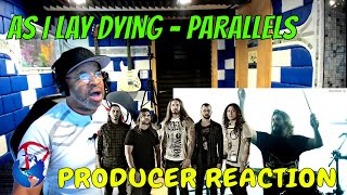 As I Lay Dying Parallels OFFICIAL VIDEO - Producer Reaction