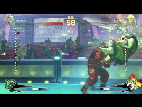 Desora [Gouken] vs - R - [Balrog] tiaflatte [Rose] SSF4 Japanese Online Ranked Matches - TRUE-HD