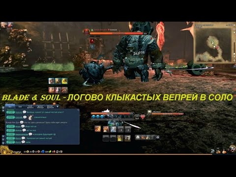 Blade & Soul - ЛОГОВО КЛЫКАСТЫХ ВЕПРЕЙ В СОЛО