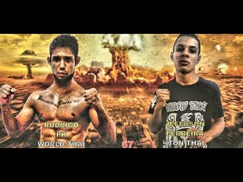 PORTUÁRIOS STADIUM -  Rodrigo PK (World Thai) x Jean Ferreira (Ton Thai)  67 kg