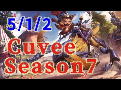 SSG Cuvee Kled TOP vs Galio Patch 7.12