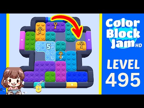 Color Block Jam Level 495 Guide