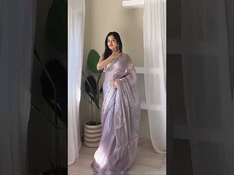 Myntra Saree haul | saree for Farewell / Bridesmaid #myntrafinds #sareehaul #farewellsaree #shorts