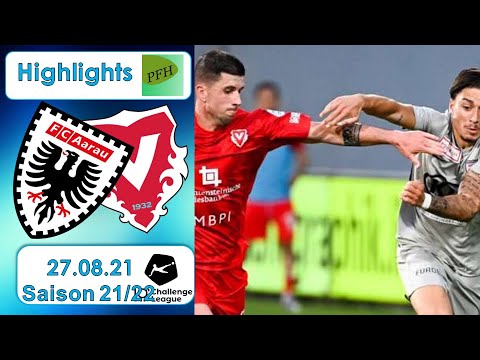 Highlights: FC Aarau vs FC Vaduz (27.08.21)