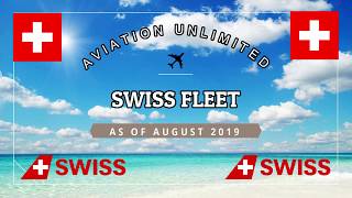 SWISS International Air Lines fleet as of August 2019