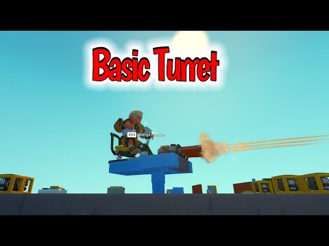 Controlling a Bearing with buttons. (Basic turret) Scrap Mechanic