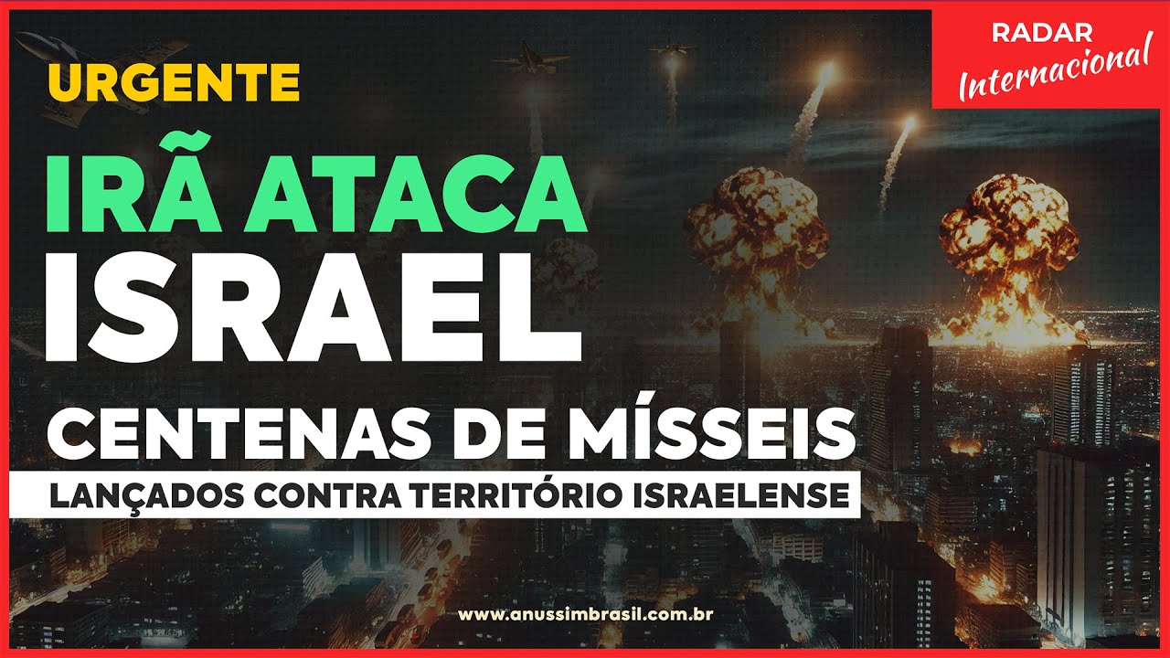 URGENTE: Israel Sob Ataque do Irã | IDF Invade o Líbano e Escala Guerra com o Hezbollah