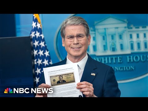 Bessent teases $250 bill with Trump's image, if Congress approves