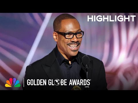 Eddie Murphy Accepts the Cecil B. DeMille Award | 2023 Golden Globe Awards on NBC