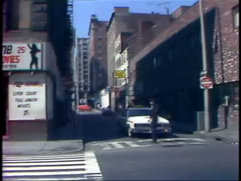 a short video of Boston  combat  zone  March  1982