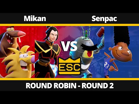 NASB at ESC 36 - Round 2 - Mikan (Angry Beavers, Azula) Vs. Senpac (Mecha Plankton, Gerald)