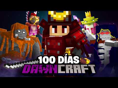 SOBREVIVÍ 100 Días en Minecraft DawnCraft