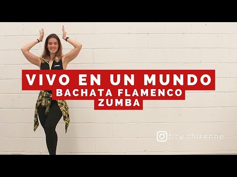 [ZUMBA FITNESS] Vivo en un mundo - Omar Montes y Beatriz Sanchez [BACHATA Y FLAMENCO CHOREO]