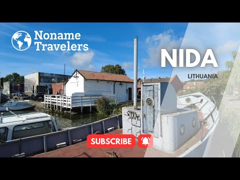 Exploring Nida, Lithuania - Mizgiris Amber Museum, Lighthouse & Sand Dunes