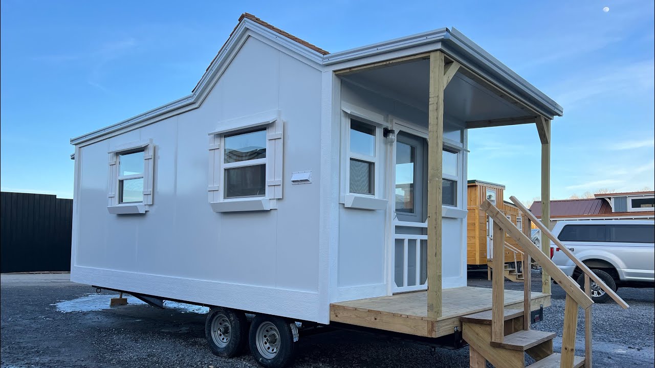 LIVE ANYWHERE in this Off Grid Tiny Home Incred-I-Cottage 10’x24’