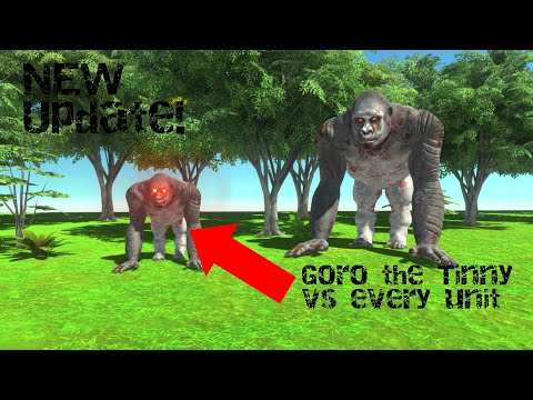 Goro the Tiny vs every unit |Animal Revolt Battle Simulator