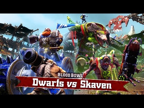Blood Bowl 2: Dwarfs Vs Skaven - Gameplay