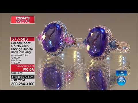 HSN | Colleen Lopez Gemstone Jewelry 09.28.2017 - 12 AM