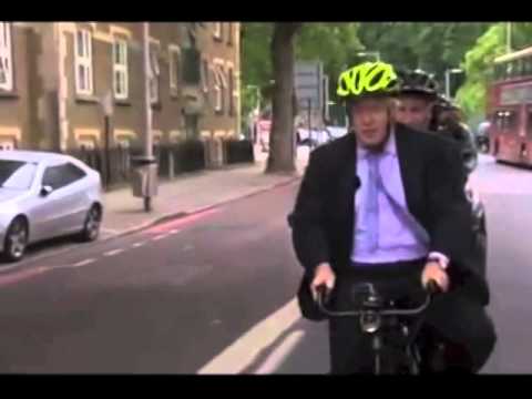 Boris and Jeremy on Bike Swansong with Appropriate Music