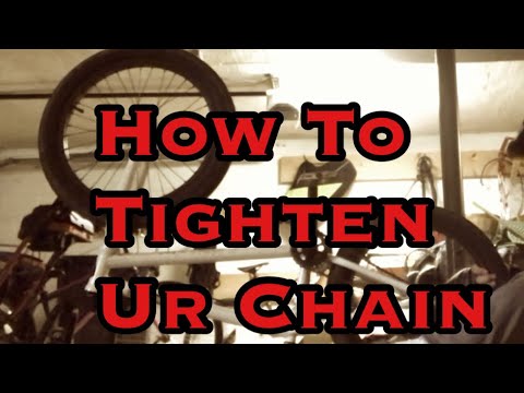 How To Tighten Your BMX Chain