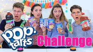 Pop Tarts Challenge ft. Collins Key | Vlogmas Day 2 | Brooklyn and Bailey