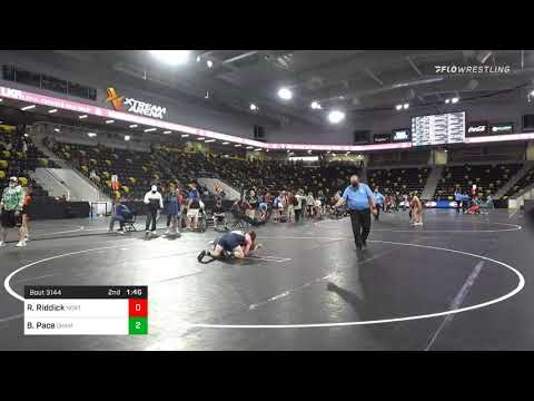 117 Lbs Consolation - Reagan Riddick, North Carolina Vs Brooklyn Pace, Champions Wrestling Club