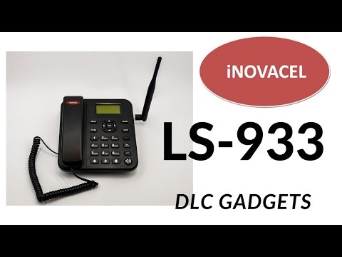 Telefono celular para casa LS 933 negro