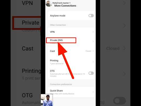 private DNS server cannot be accessed problem in mobile#dns#vairal