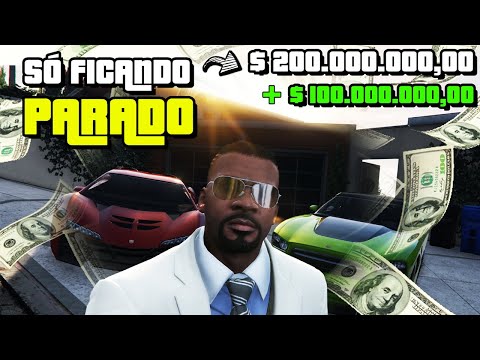 COMO GANHAR MUITO DINHEIRO NO GTA 5 OFFLINE SÓ FICANDO PARADO! (MODO HISTÓRIA)