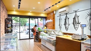 Khám phá không gian mua sắm mới của Gofood Hà Đông - The Butcher & Seafood