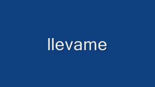 Vicente fernandez llevame