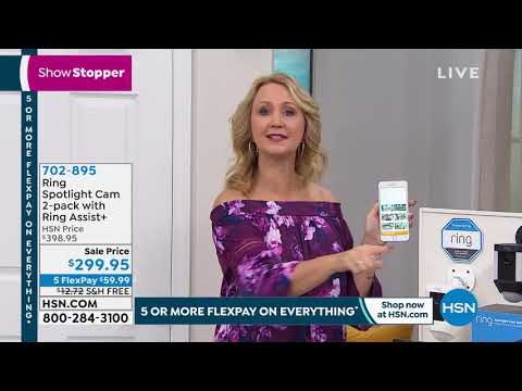 Ring Spotlight Cam 2pack with Ring Assist+